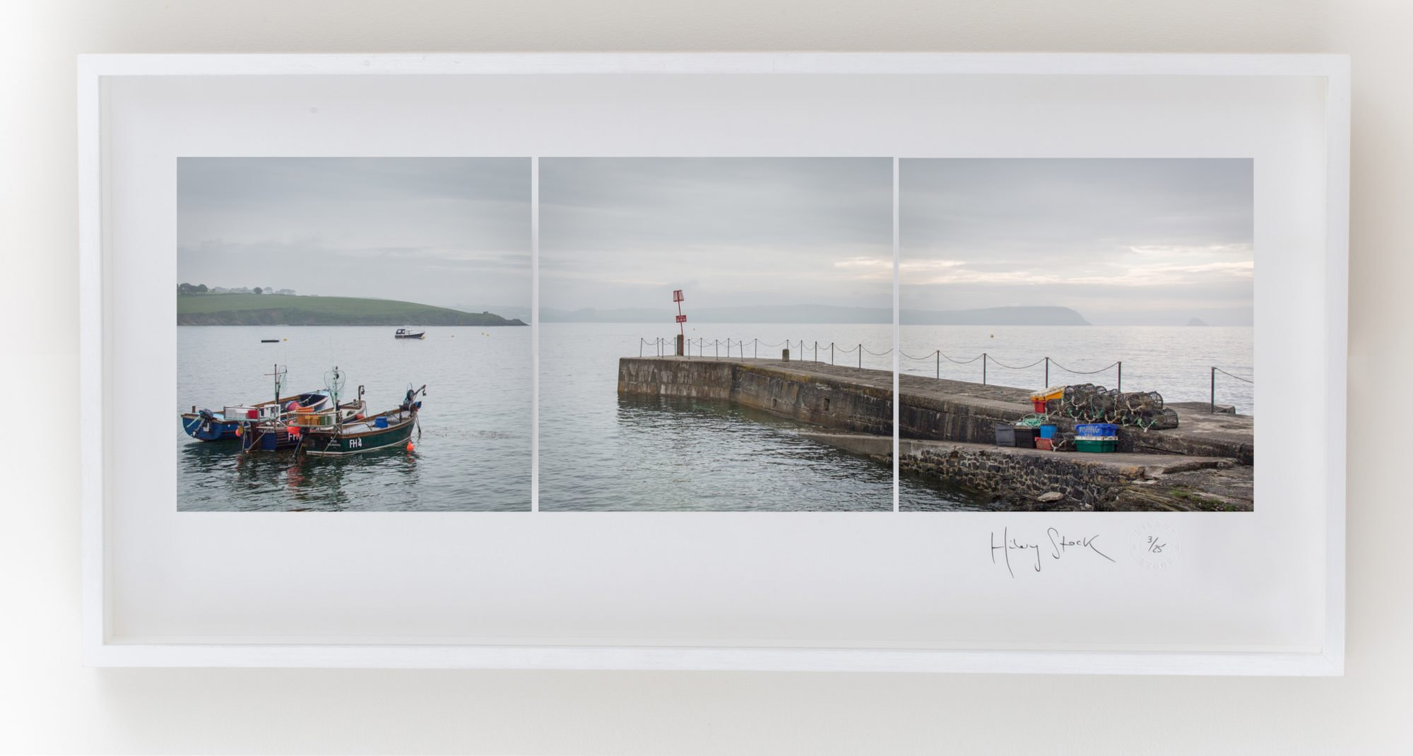 High Tide in Portscatho, Photographic fine art by Hilary Stock